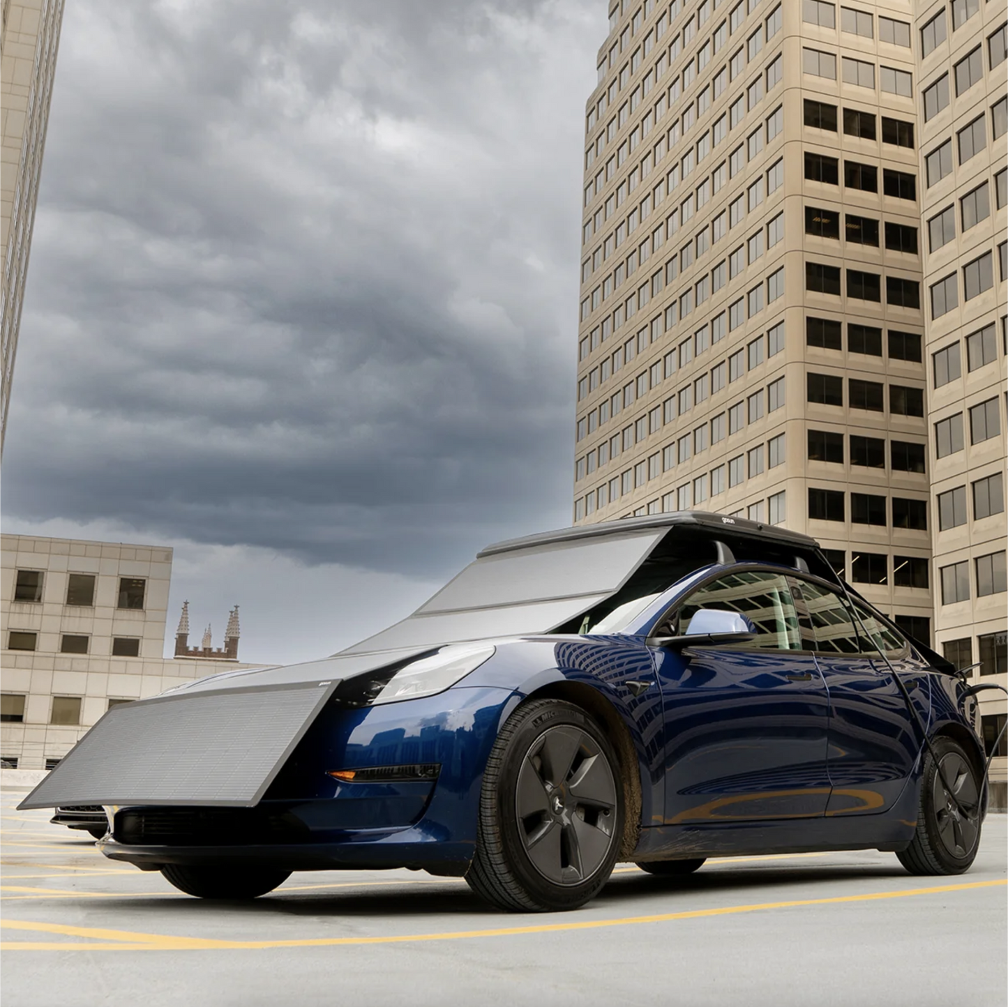 solar powered ev charger